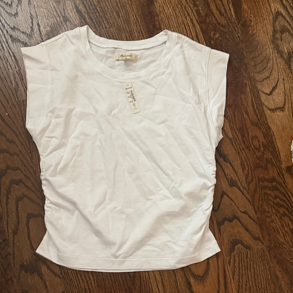 Madewell White Short Sleeve Tee